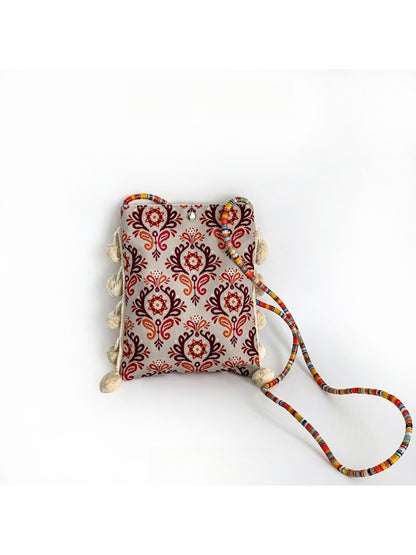 Cosbai - Bohemian Small Phone Purse & Crossbody Bag