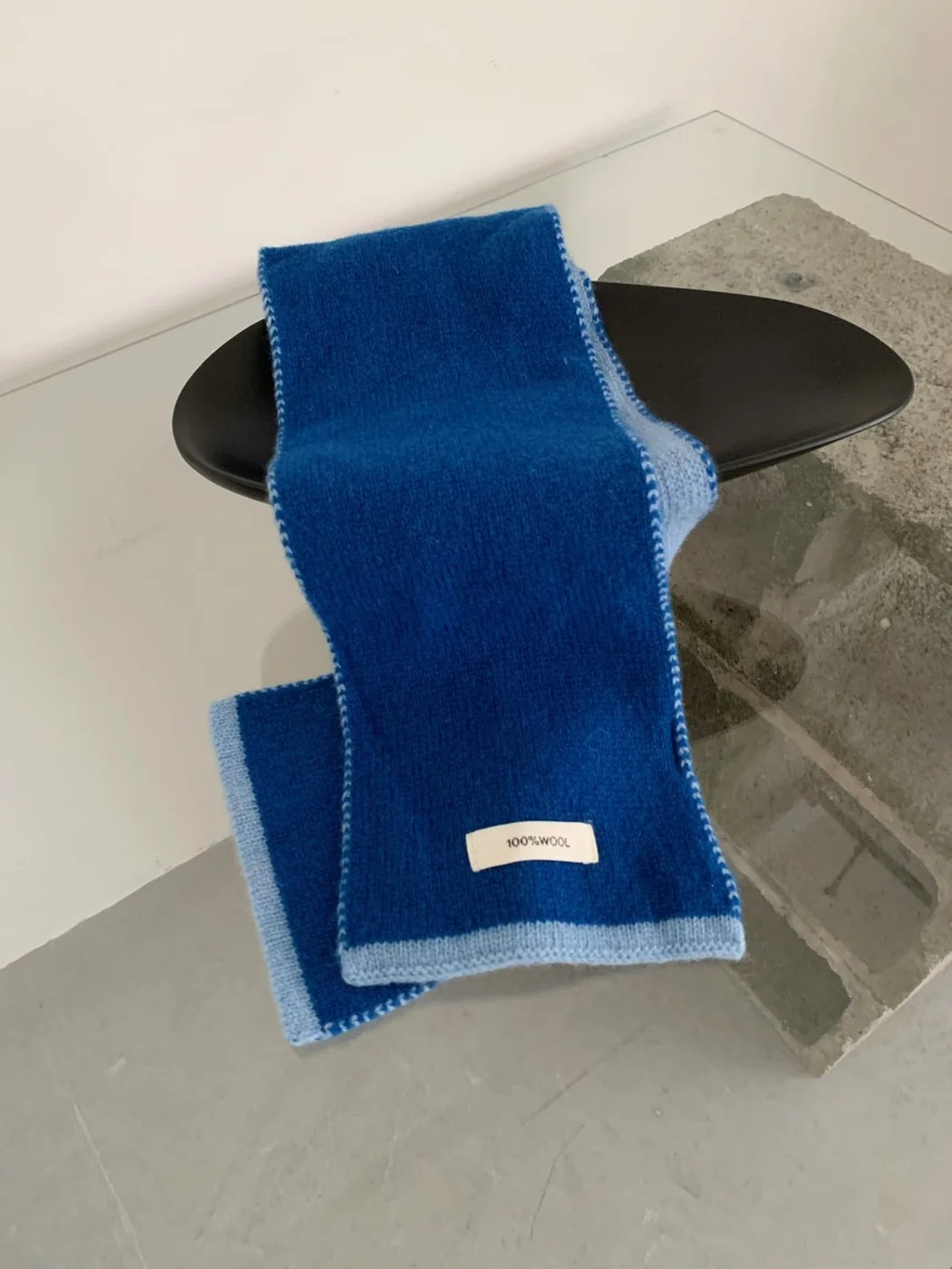 Scarvii - Two-Tone Contrast Border Scarf