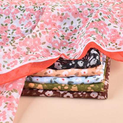 Scarvii - Fashion Floral Soft Scarf - Elegant & Pretty
