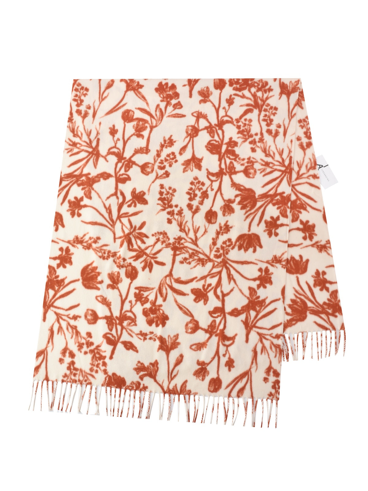 Scarvii - Floral Fringe Winter Scarf