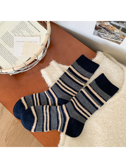 Rufia - Soft Stripe Crew Socks