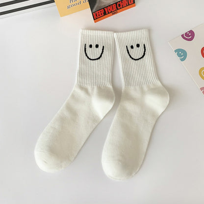 Rufia - Smiley Face Crew Socks
