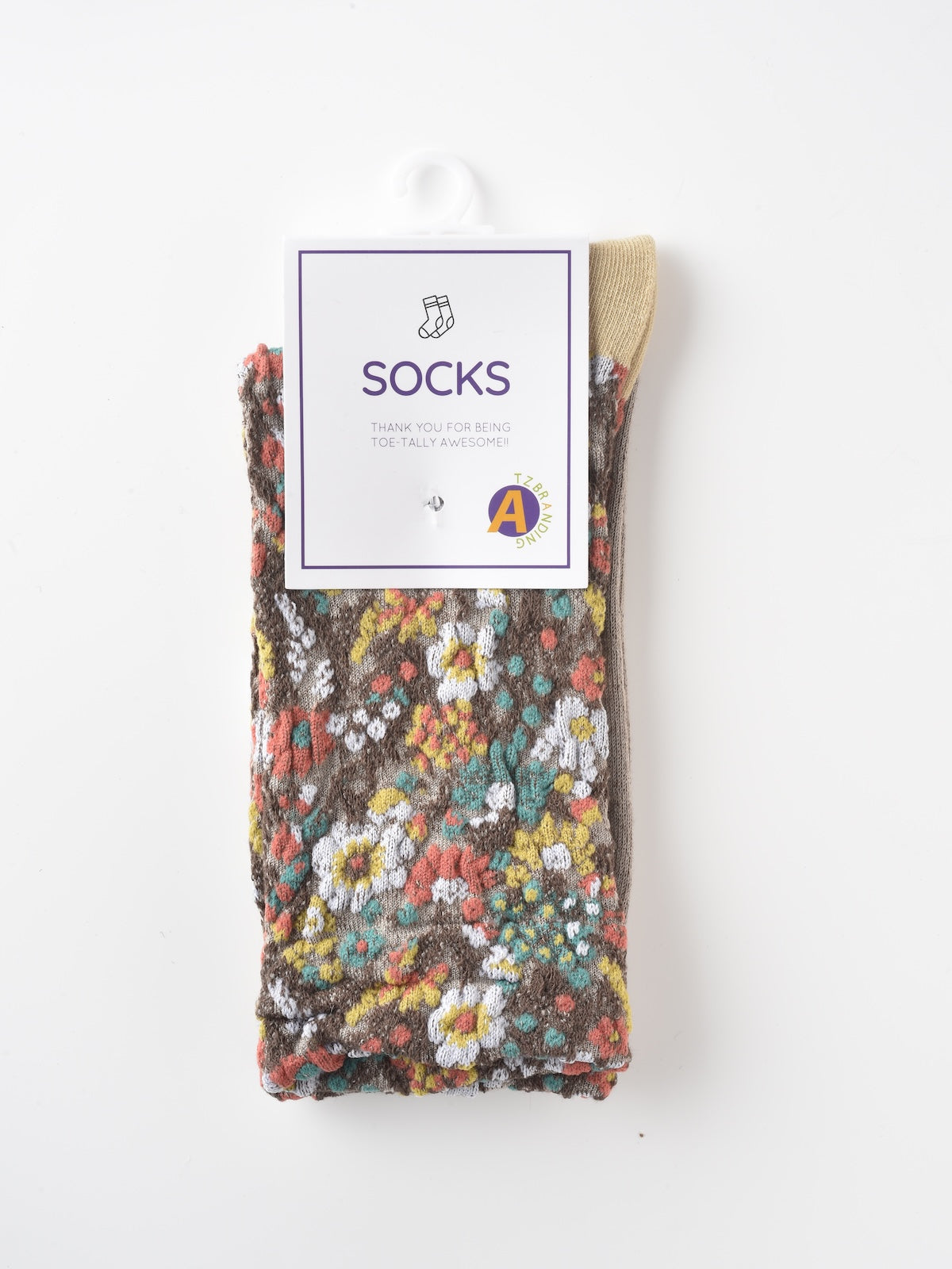 Rufia - Vintage Floral Mid-Calf Socks