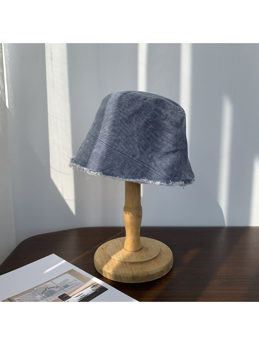 Haila - Raw Edge Washed Bucket Hat