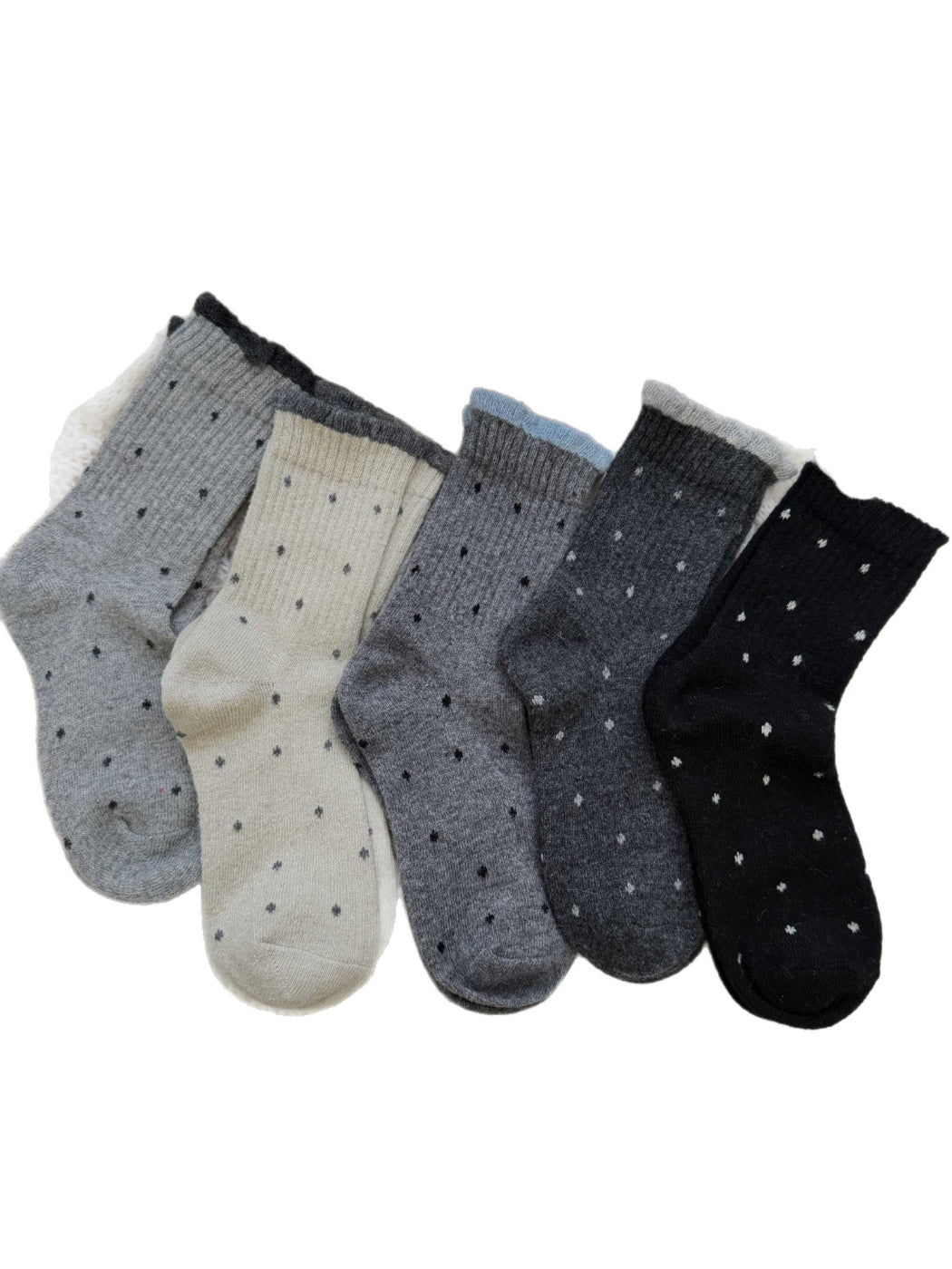Rufia - Classic Tiny Dot Crew Socks