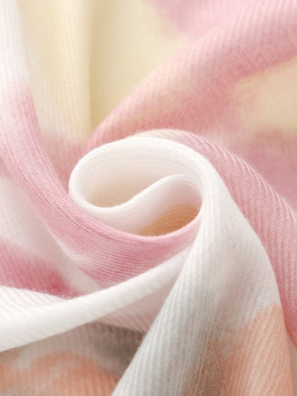 Scarvii - Elegant Floral Print Scarf & Shawl