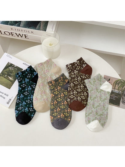 Rufia - Meadow Blossom Ankle Socks