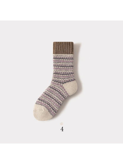 Rufia - Women's Thick Autumn Crew Socks