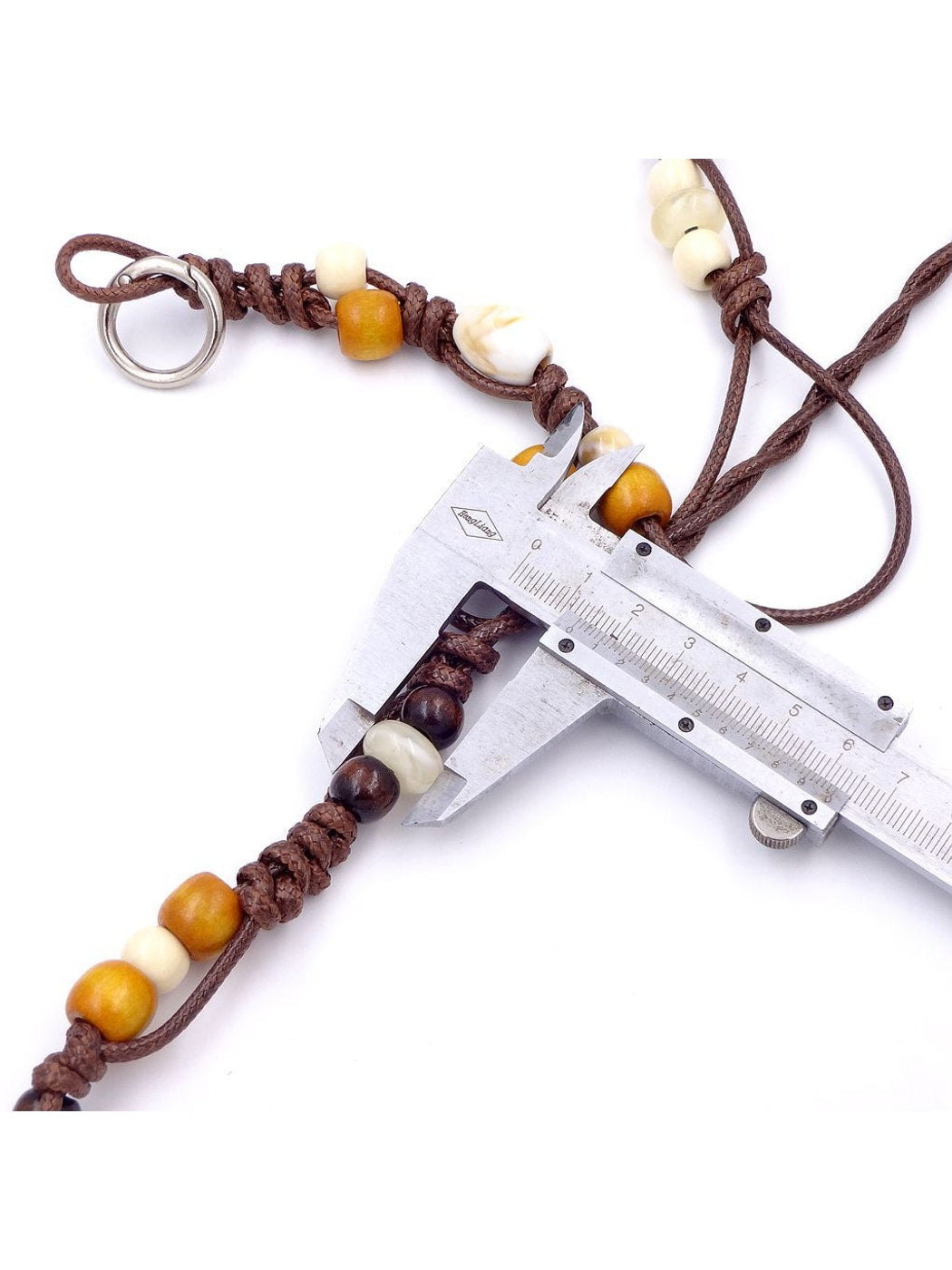 Beco - Beaded Woven Tassel Round Buckle Belt