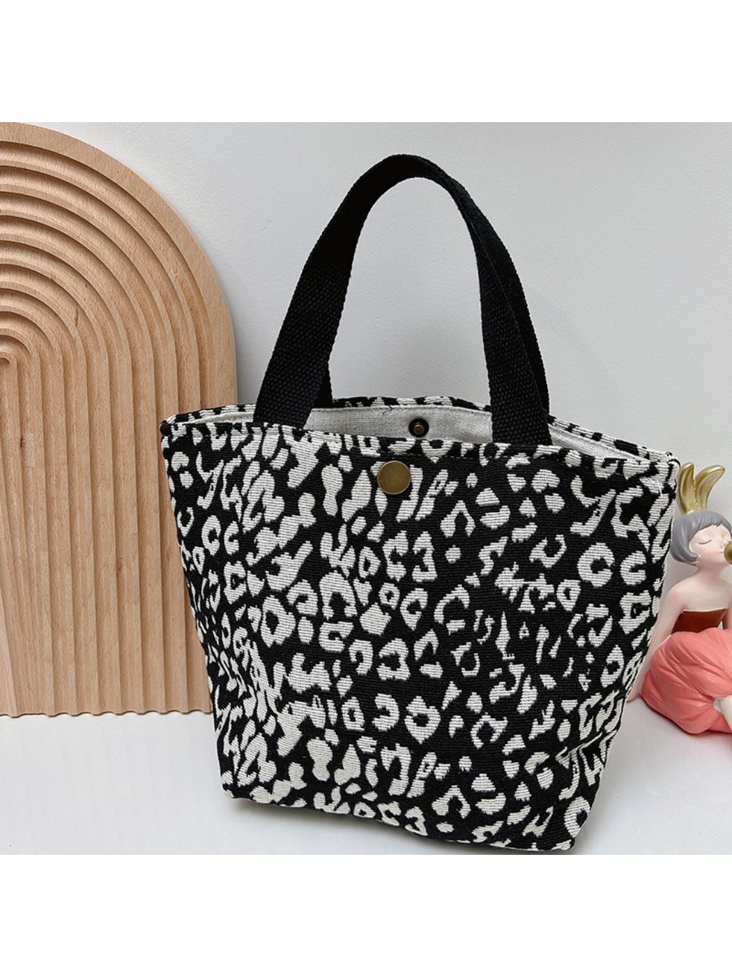 Cosbai - Animal Print Mini Tote Bag detail view 7