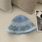 Haila - Floral Pattern Knit Bucket Hat