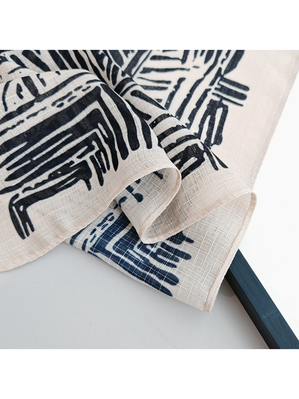 Scarvii Abstract Geometric Line Square Scarf