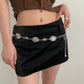 Beco - Simple Oval Waist Chain Belt - Boho & Chic