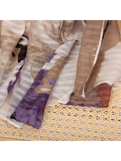 Scarvii - Soft Watercolor Block Scarf