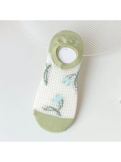 Rufia - Floral Mesh Ankle Socks product image 8