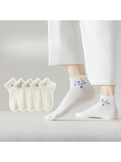 Rufia - Soft Knit Detail Crew Socks product image 1