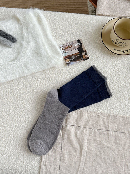 Rufia - Soft Colorblock Crew Socks