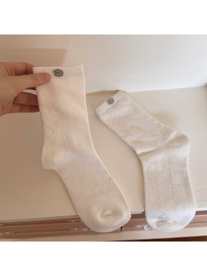 Rufia - Soft Ribbed Frill Crew Socks product image 4