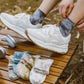 Rufia - Unisex Tie-Dye Mid-Calf Socks - Trendy & Comfort