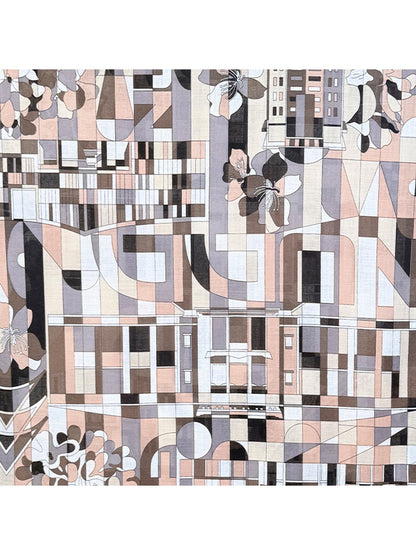 Scarvii - Lightweight Geometric Print Shawl