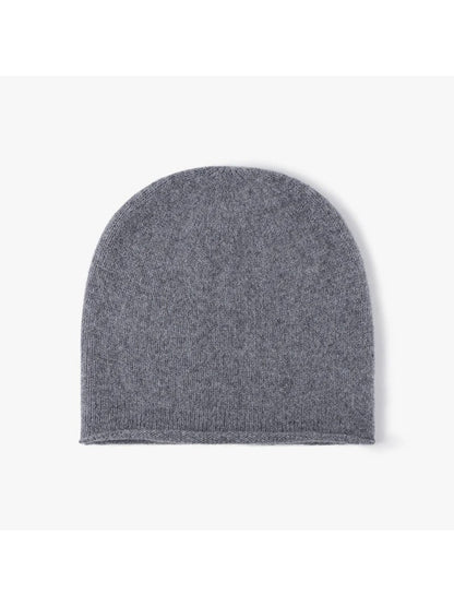 Haila - Relaxed Rolled-Edge Slouch Knit Beanie