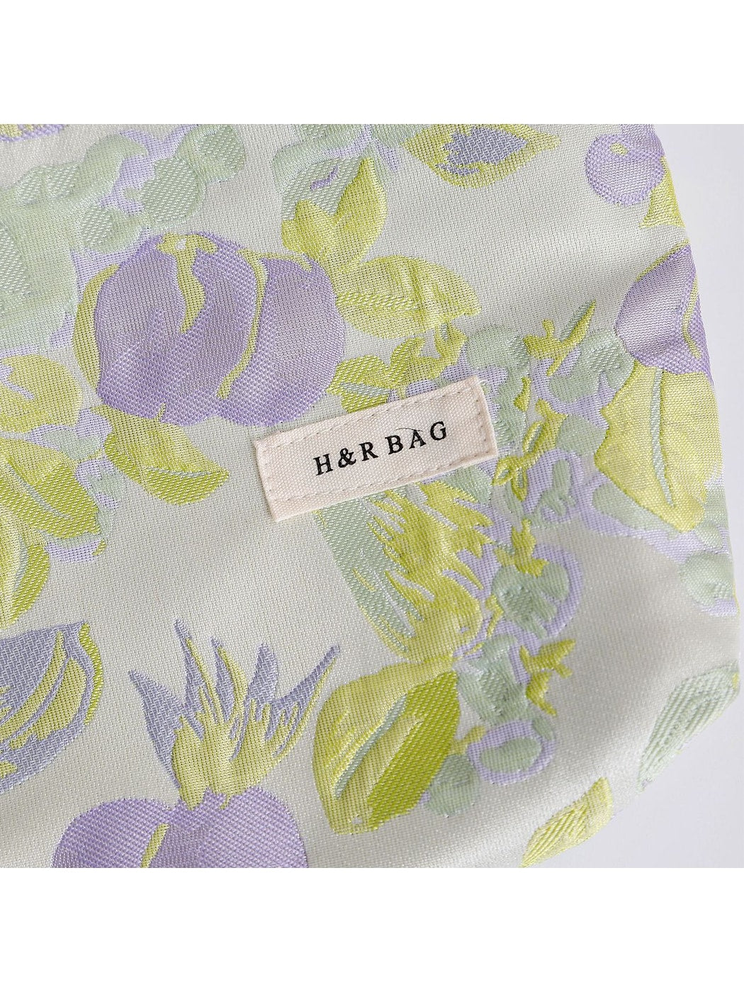 Cosbai - Floral Cosmetic Storage Handheld Pouch Bag