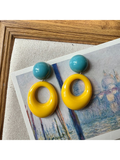 Earwish - Bold Circle Statement Earrings