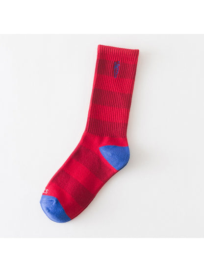 Rufia - Bold Stripe Embroidered Crew Socks product image 7