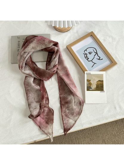 Scarvii - Romantic Style Minimal Printed Scarf