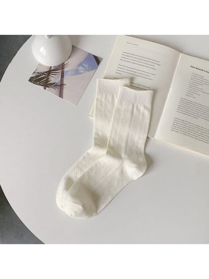 Rufia - Soft Pattern Knit Crew Socks product image 4