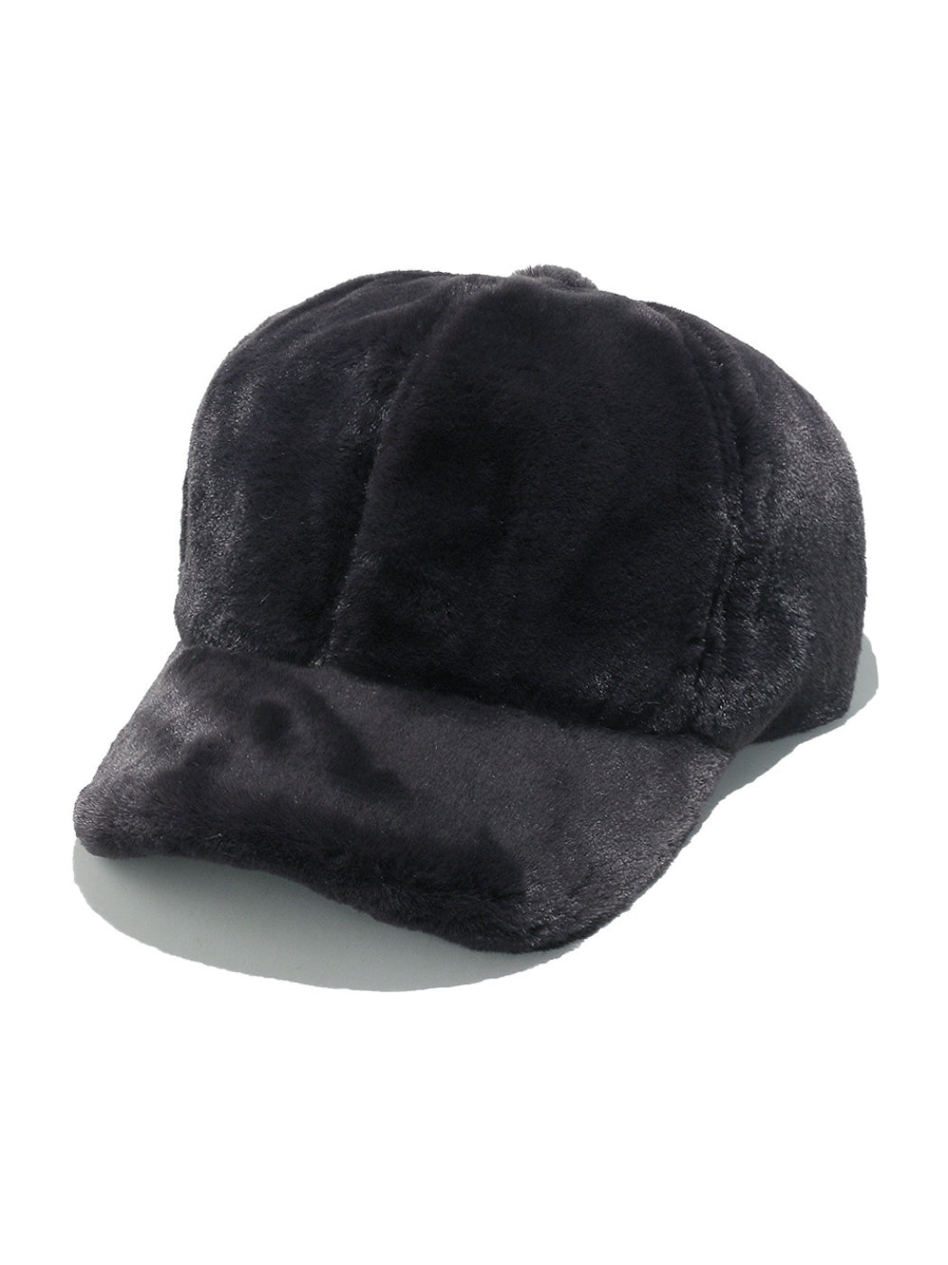 Haila Fuzzy Plush Baseball Cap