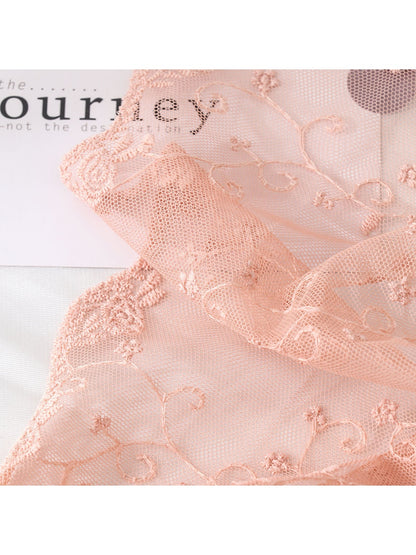 Scarvii - Sweet Floral Lace Airy Triangle Bandana