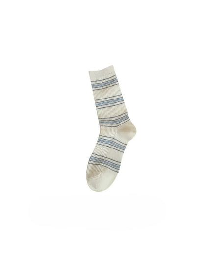 Rufia - Everyday Neat Line Crew Socks