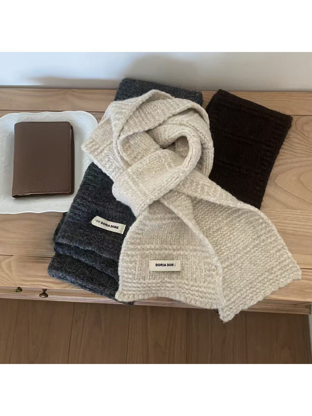 Scarvii - Soft Knit Skinny Scarf
