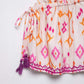 Vesty - V-neck Floral Strap Top - Playful & Soft