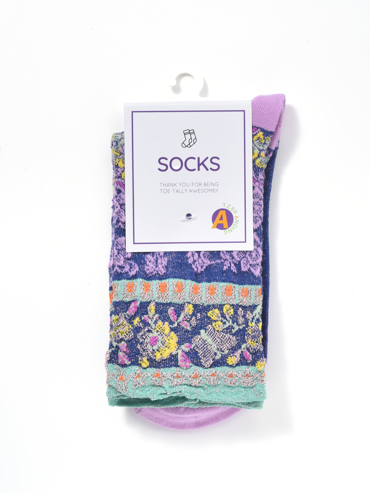 Rufia - Vintage Pattern Autumn-Winter Mid-Calf Socks