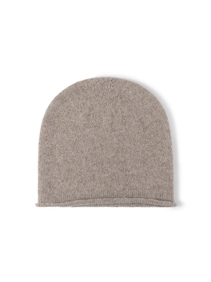 Haila - Relaxed Rolled-Edge Slouch Knit Beanie