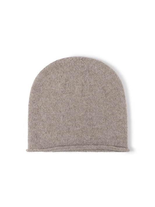 Haila - Relaxed Rolled-Edge Slouch Knit Beanie