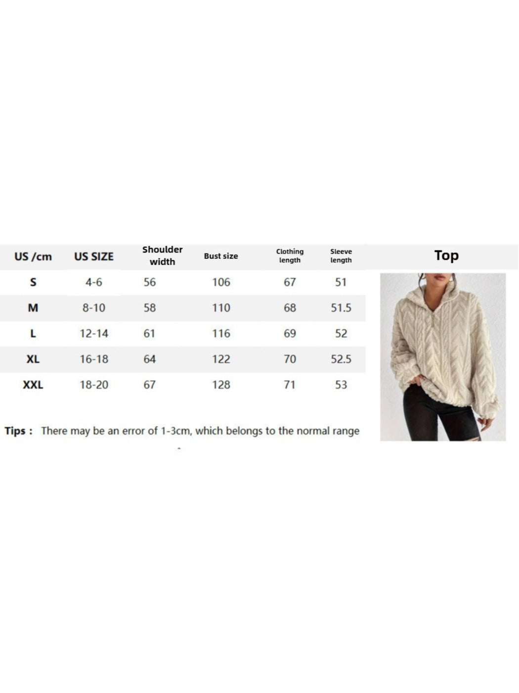Crosa Casual Zip Pullover Sweatshirt for Women accessory detail view
