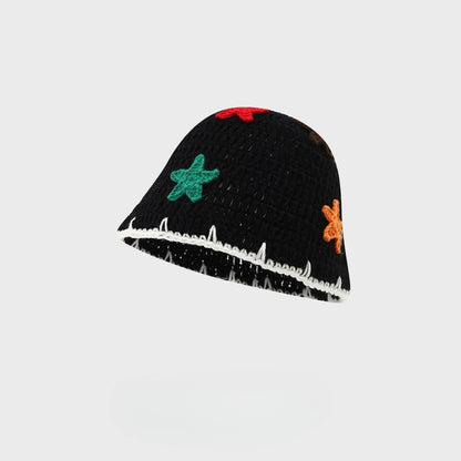 Haila - Playful Star Stitch Bucket Hat
