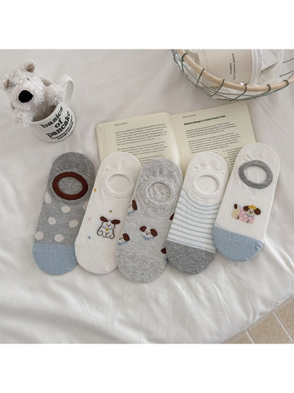 Rufia - Everyday Pattern Mix Women's No Show Socks