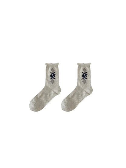 Rufia - Fold-Over Cuff Crew Socks