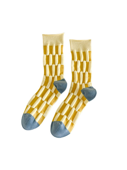 Rufia -  Seamless Mid-Crew Capsule Socks for Women - Fresh & Cute