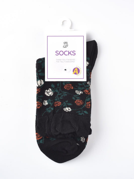 Rufia – Capsule Vintage Rose Crew Socks