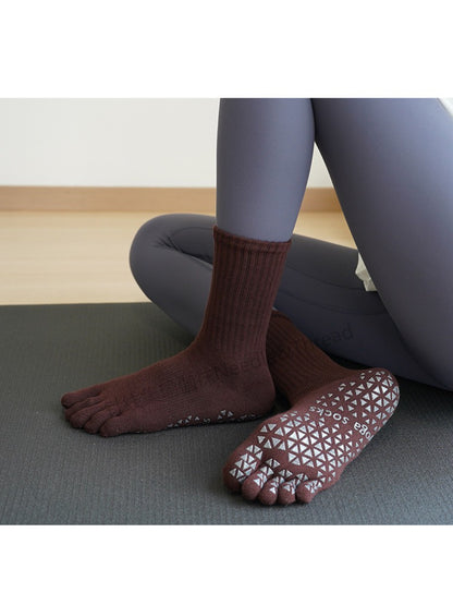 Rufia - Studio Grip High-Cuff Five-Toe Socks