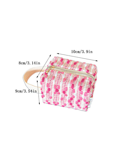 Cosbai Woven Stripe Beauty Cosmetic Bag product image