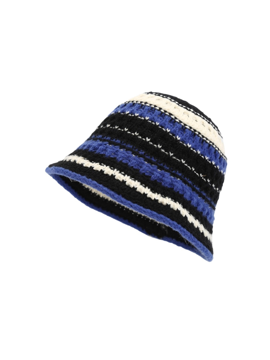 Haila – Color Block Stripe Bucket Hat