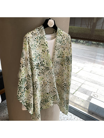Scarvii - Botanical Print Everyday Shawl Scarf