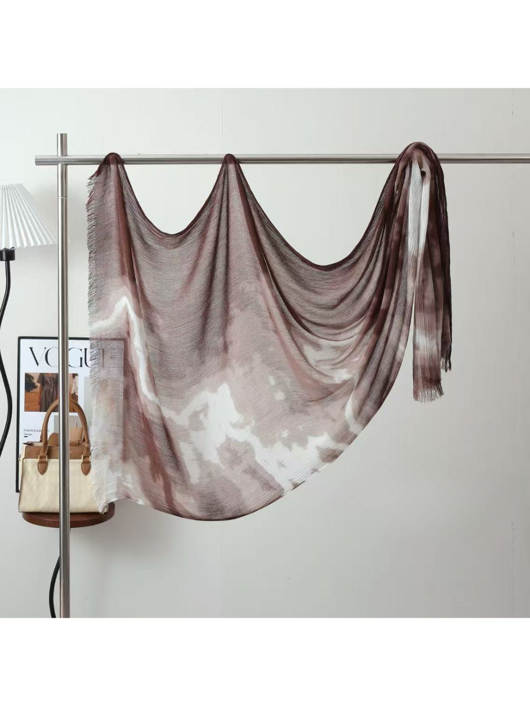 Scarvii - Abstract Tie-Dye Long Scarf