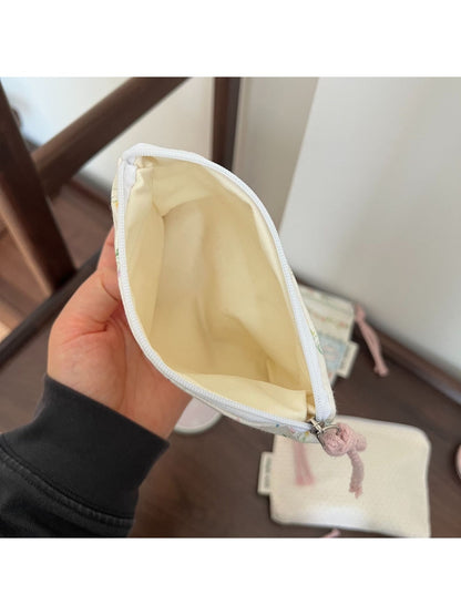 Cosbai - Sweet Pattern Zip Pouch Bag